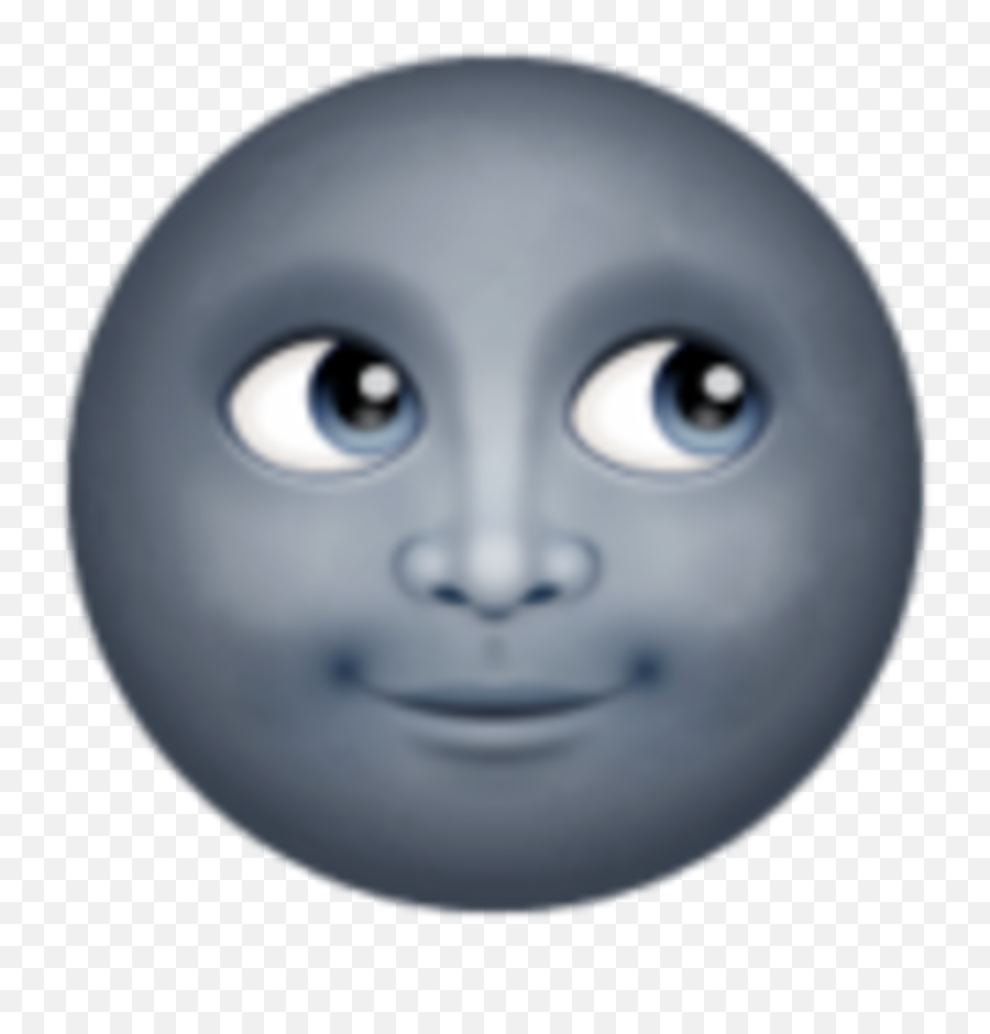 Pedo - Moon Emoji,Emoji Sticker