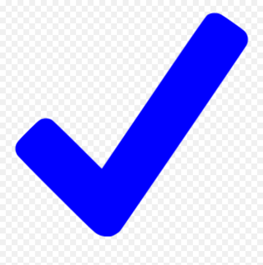 Blue Checkmark Icon - Museum Frieder Burda Emoji,Check Mark Emoji