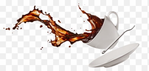 Spilled Tea Spilldrink Sticker By Madison Gillam - Transparent Coffee Cup Spill Png Emoji,Caffeine Emoji