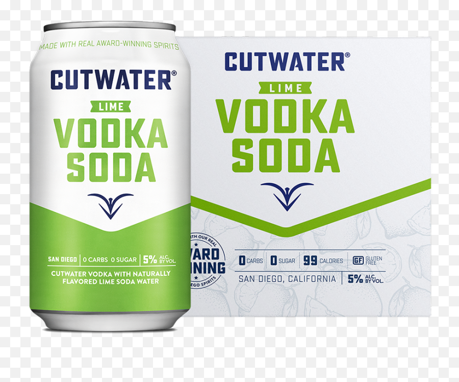 Lime Vodka Soda Cutwater Spirits - Cutwater Vodka Soda Emoji,Buy Mixed Emotions Vodka