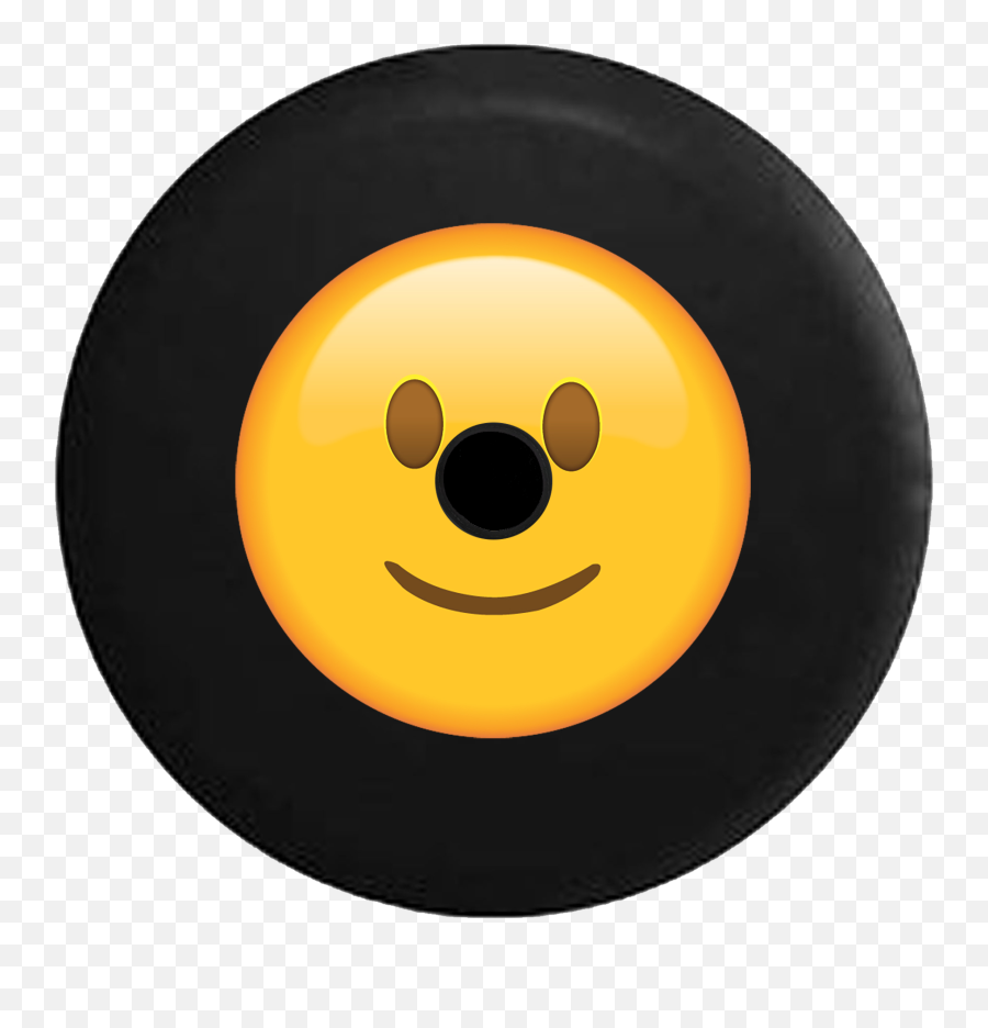 2018 2019 Wrangler Jl Backup Camera Smiley Smiling Face Text Emoji Yellow Spare Tire Cover For Jeep Rv 32 Inch,Grin Emoji