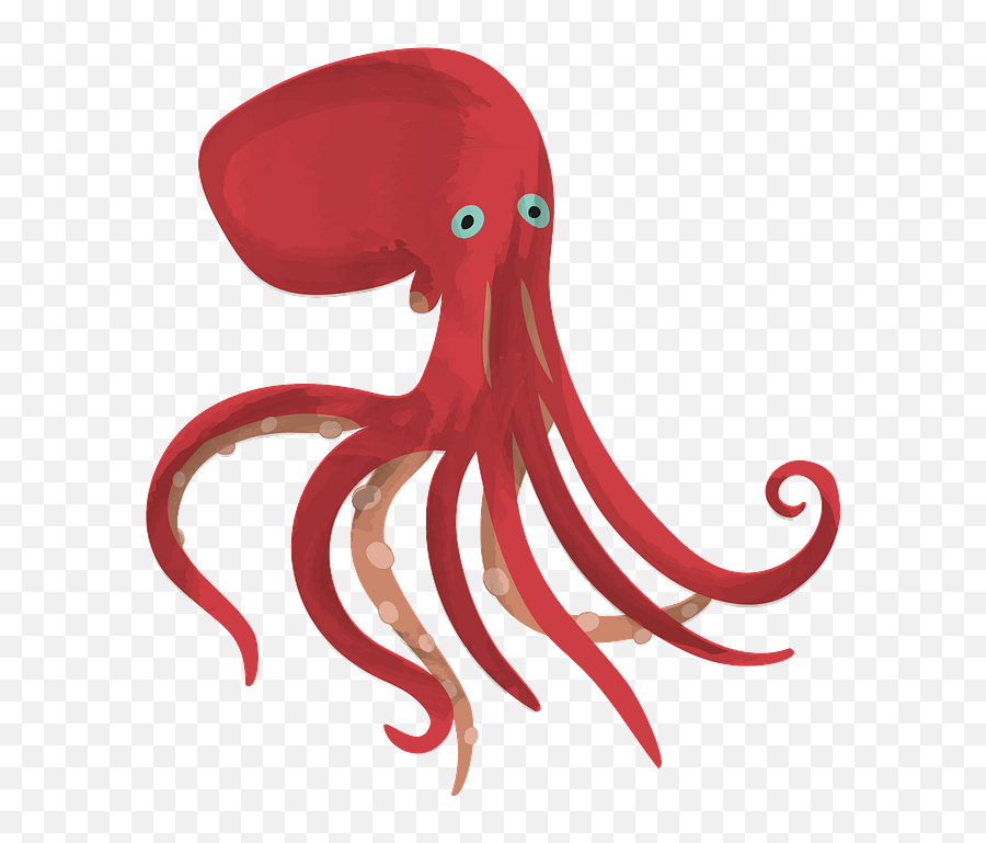 Octopus Clipart - Clipart Octopus Emoji,Facebook Octopus Emoticon