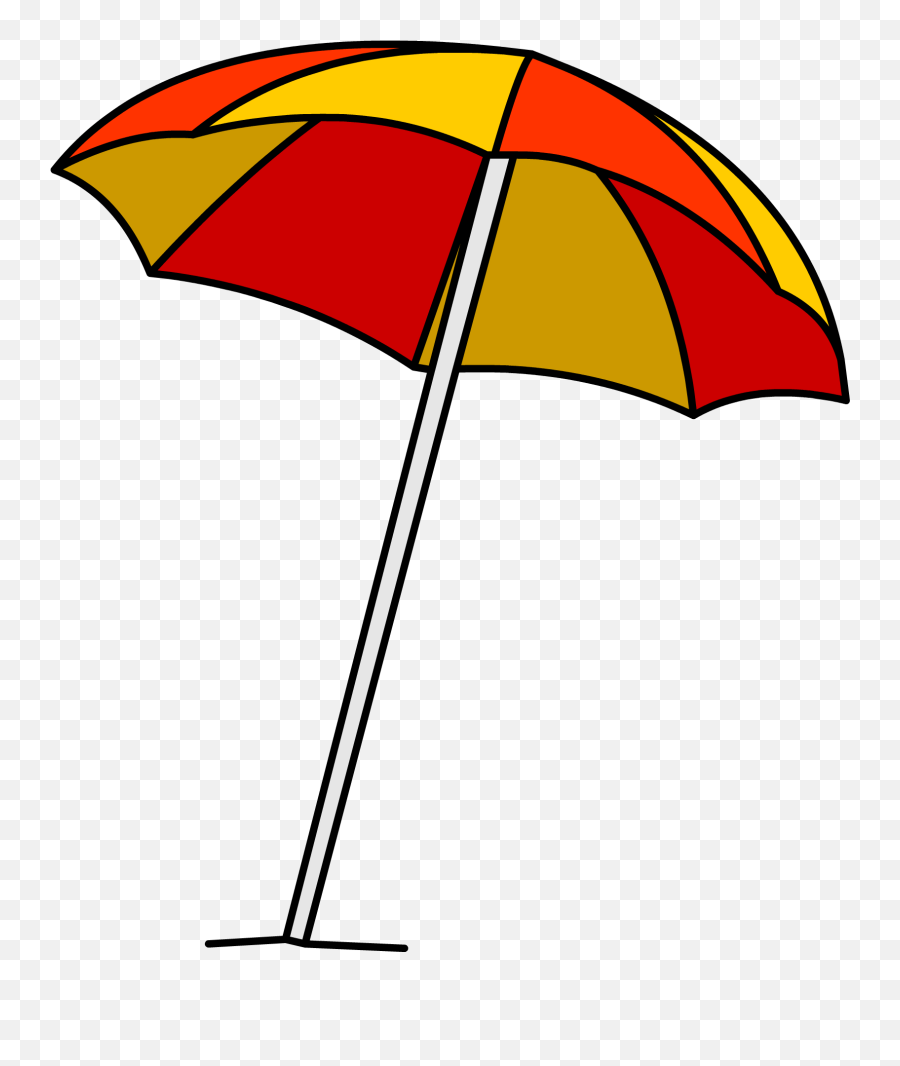 Clipart Beach Beach Umbrella Clipart Beach Beach Umbrella - Beach Umbrella Clipart Emoji,Beach Emoji Transparent
