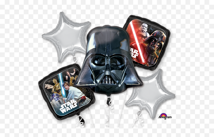 Licensed And Other Characters Balloons - Helium Filled Star Wars Balloons Emoji,Emoji Balloons For Sale