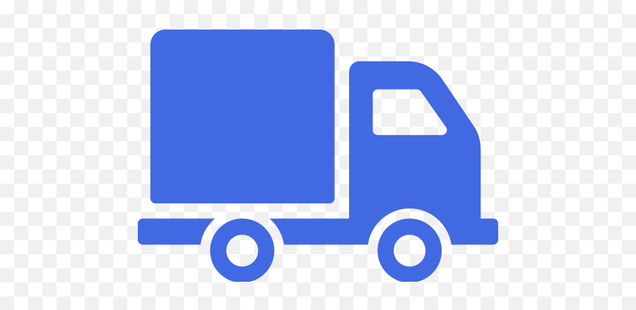 Royal Blue Truck 2 Icon - Blue Truck Icon Png Emoji,Free Truck Emoticon