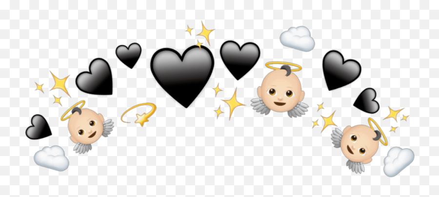 Emoji Sticker By Alteregoss - Happy,Black Angel Emoji