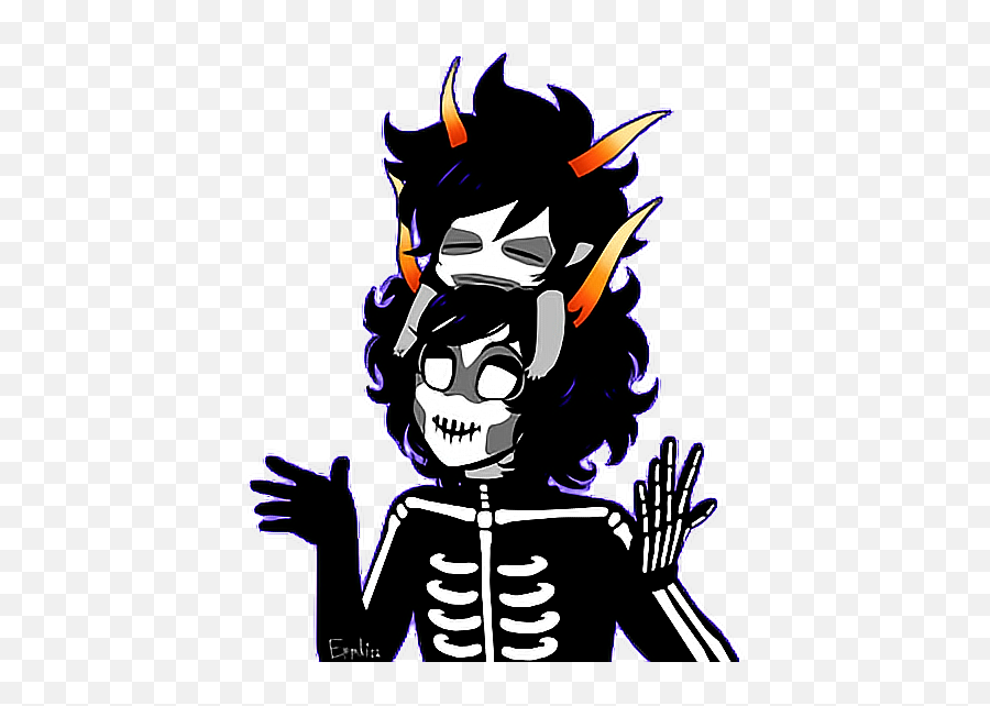 Homestuck Kurloz Makara Sticker Emoji,Makara Emoji