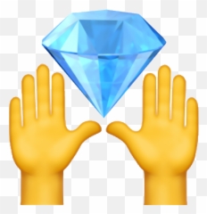 Diamond Hands Diamond Hands Hold - Hands Emoji,Diamond Made Out Of Diamond Emojis