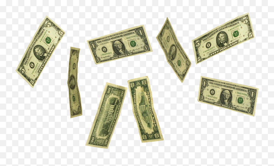 Dollars Clipart Tumblr Money Dollars - Money Png Emoji,Flying Money Emoji