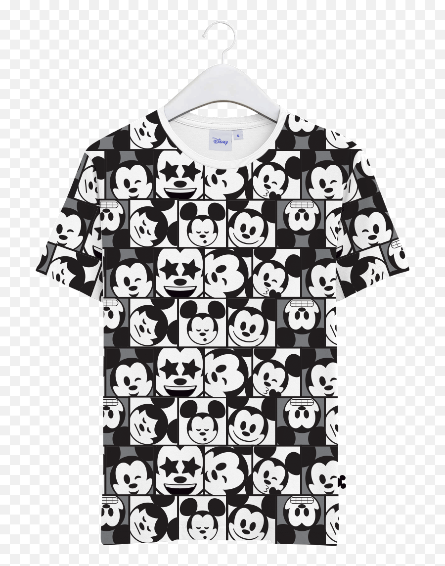 Disney Emoji Men Graphic T - Short Sleeve,Shirt Emoji