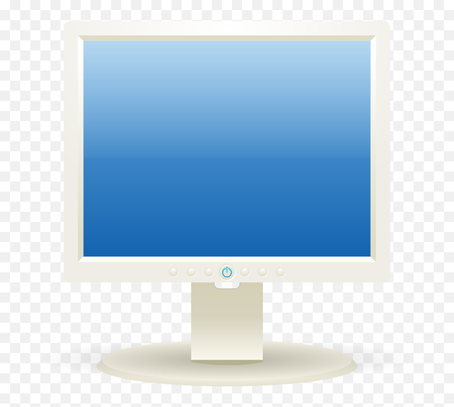 Computer Lcd Display - Clipart Emoji,Display Lcd Emoji