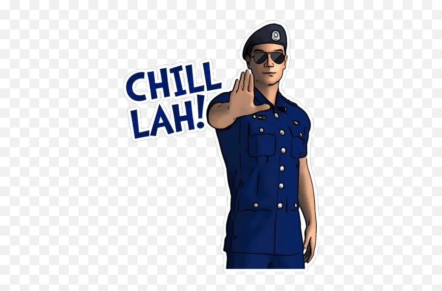 Inspector Clif - Language Emoji,Emoticon Salute Whatsapp