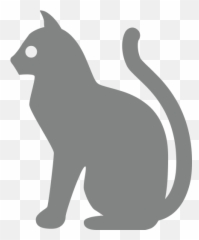 Cat - Black Cat Emoji Png,Black Cat Emoji