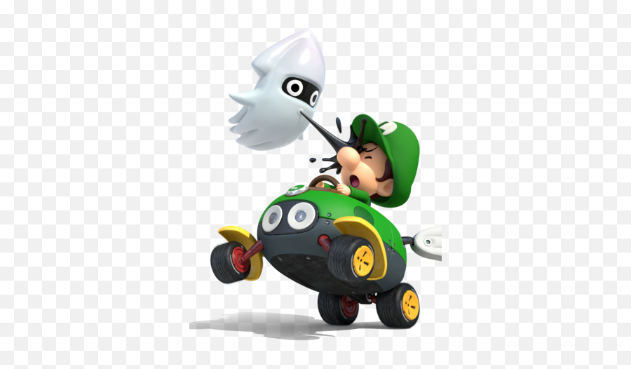 Baby Luigi - Mario Kart 8 Baby Mario Emoji,Mario Kart Squid Emoticon