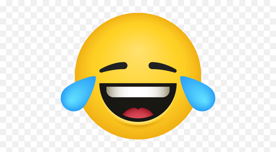 Face With Tears Of Joy Icono - Happy Emoji,Emoticon Llorando