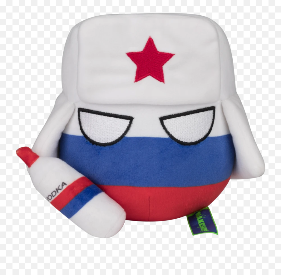 Russian Ball Plush - Drew Durnil Russia Countryball Plush Emoji,Countryball Emotions Creator