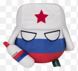 Russian Ball Plush - Drew Durnil Russia Countryball Plush Emoji,Countryball Emotions Creator