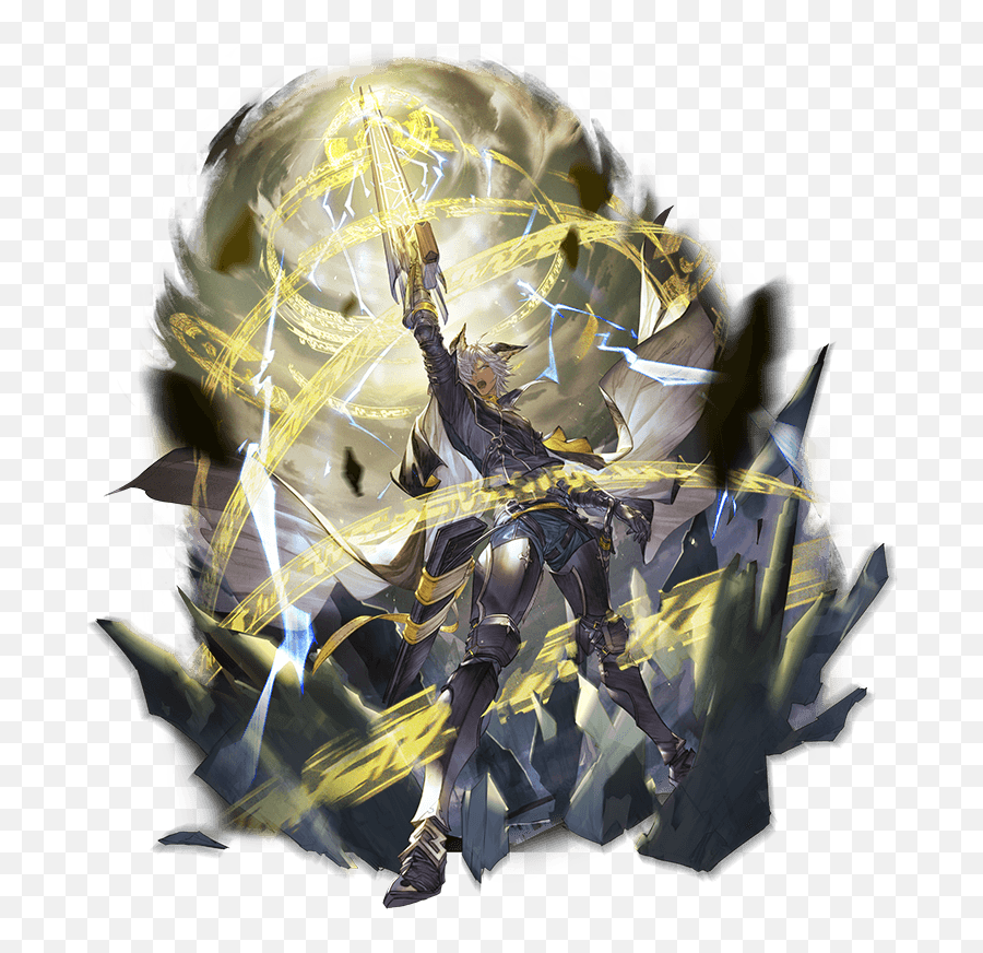 Thunder Wolf - Granblue Eustace Dark Emoji,Women Can't Overide Emotions