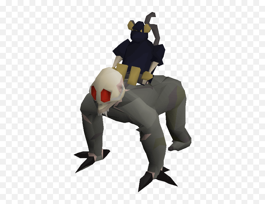 Stunted Demonic Gorilla Old School Runescape Wiki Fandom - Demonic Gorilla Clipart Oldschool Runescape Emoji,Where Is The Gorilla Emoji