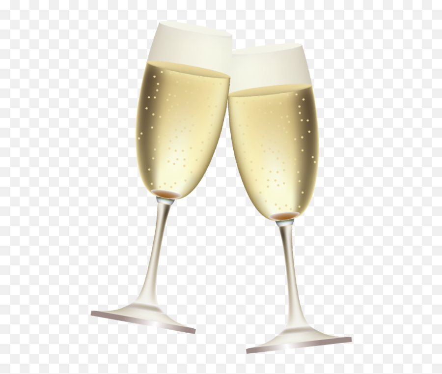 Toast Champagne Glasses Sticker - Champagne Glass Emoji,Champagne Glass Emoji