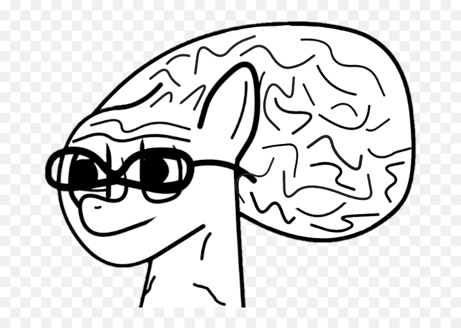 1986026 - Safe Artistgamedevanon Pony 4chan Big Brain Emoji,Drawing Emotions Memes