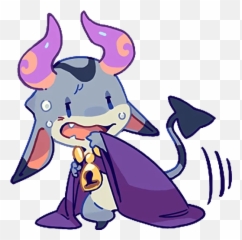Telegram Sticker From Tiny Devil Horn Stickers Pack Emoji,Purple Devil Horns Emoji