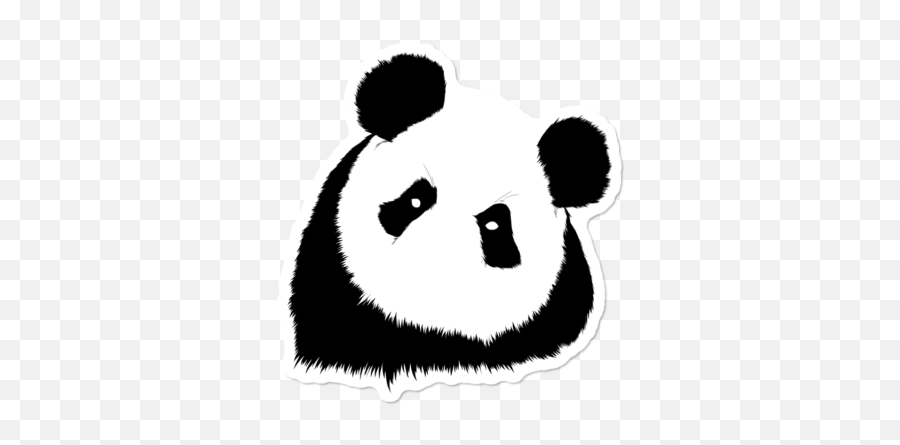 White Panda Stickers Design By Humans Emoji,Cute Emoticons Bear Hug