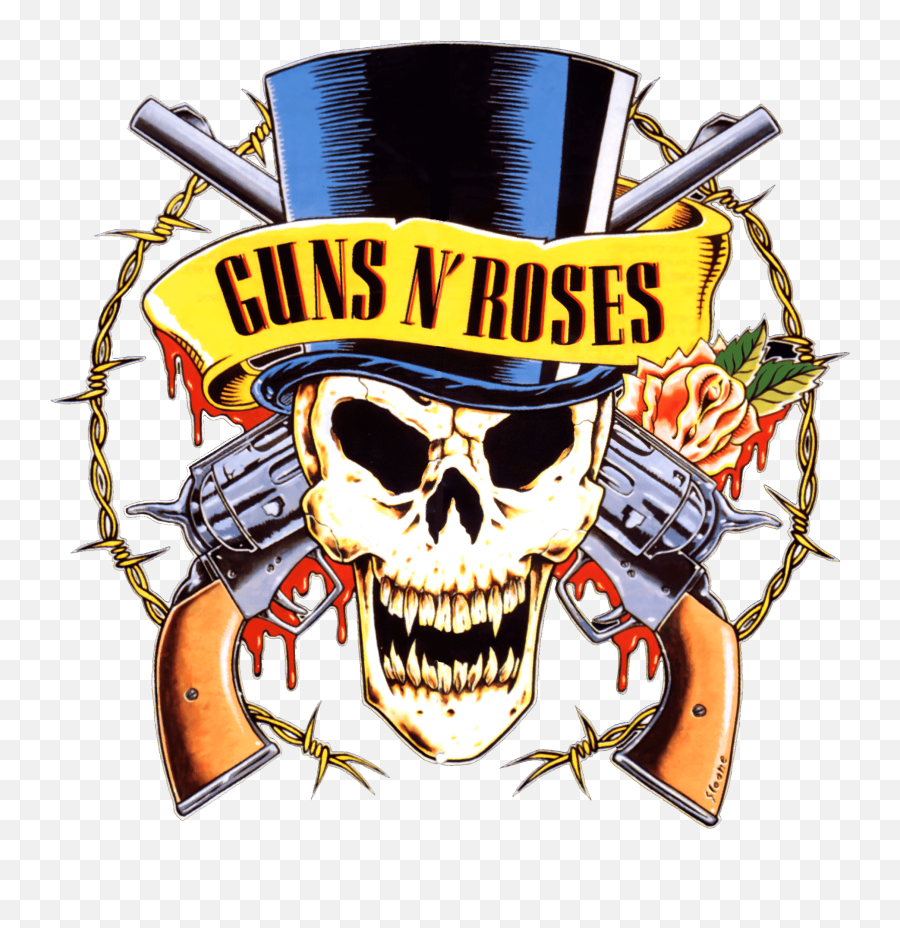 Gnr Sticker By Ahmadfauziarasyid - Guns N Roses Logo Png Emoji,Guns N Roses Emoji