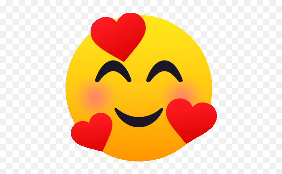 Smiling Face With Hearts People Gif - Smiling Face With Hearts Gif Emoji,Heart Face Emoji