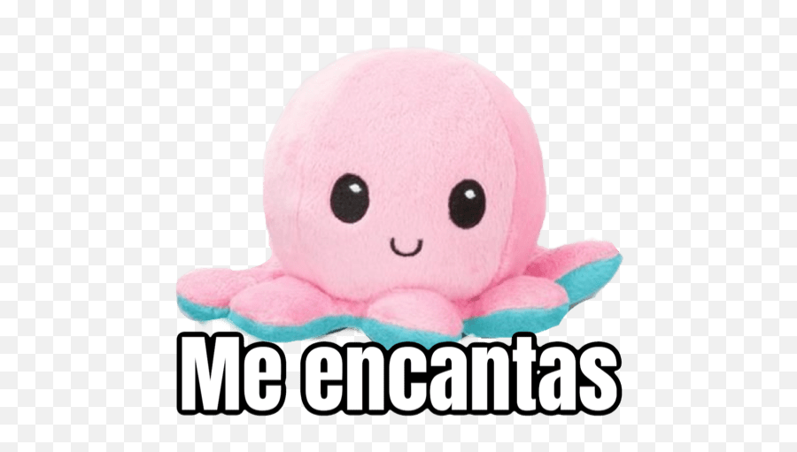 Pulpos Reversibles - Stickers Para Whatsapp De Pulpos Reversibles Emoji,Octopus Emoji Plush