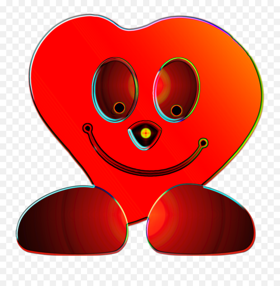 Smilie Emotion Heart - Ruchomy Obrazek Emotikony 3d Emoji,Love Emotion Image