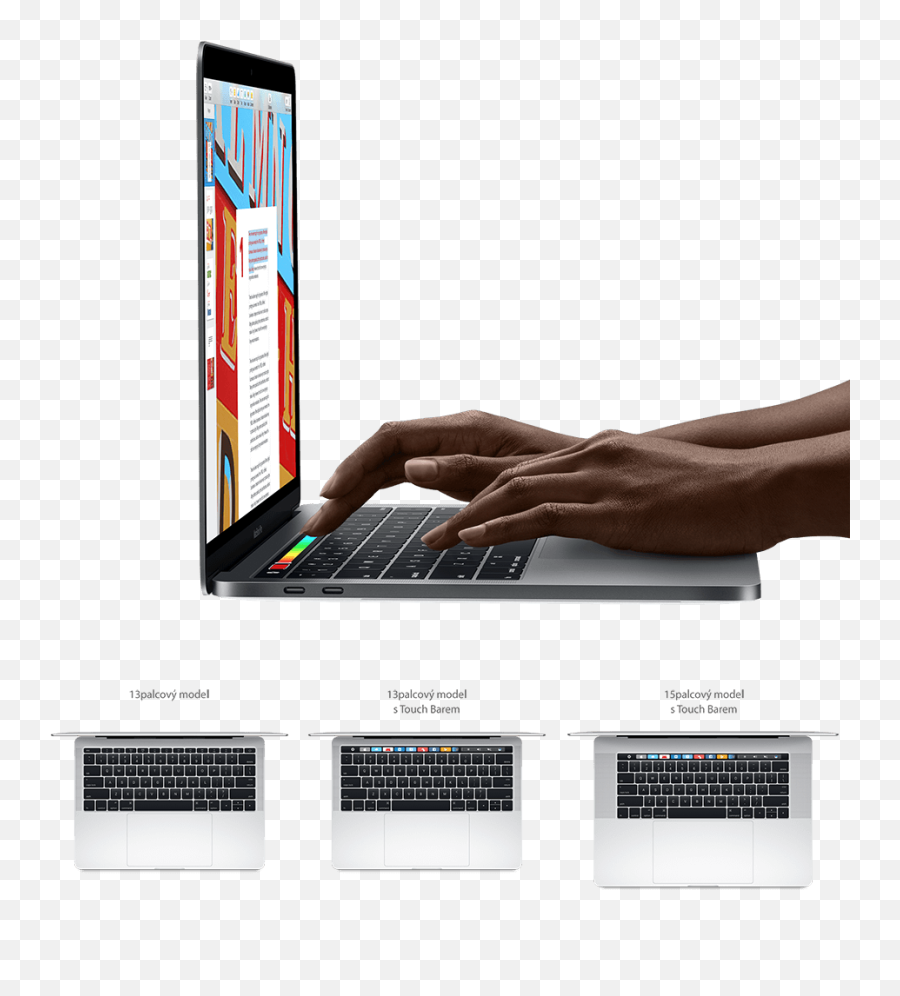 Macbook Pro 13 Retina En 2017 With Touch Bar Space - Grey Macbook Emoji,Macbook Pro Emoji Bar