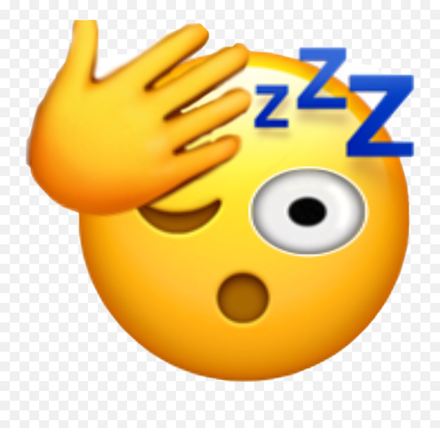 When U Fake Sleep Sticker - Imágenes De Emojis Bored,Arguing Emoji