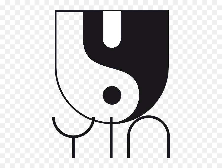 Yin Logo Download - Dot Emoji,Yin & Yang Emoji