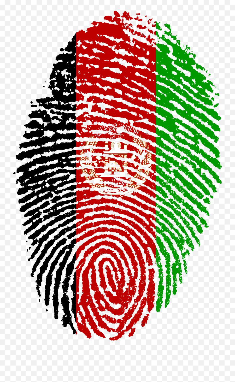 Afghanistan Flag Transparent Cartoon - Afghanistan Flag Fingerprint Emoji,Afg Flag Emoji