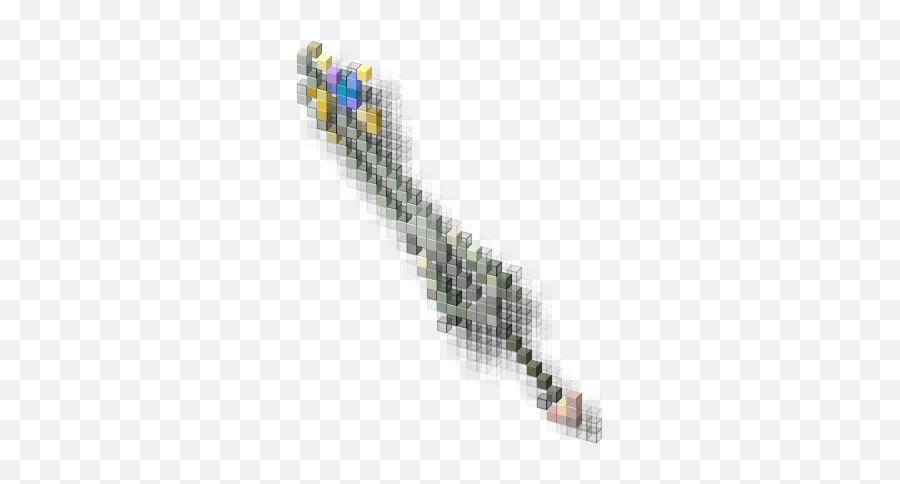 Oathkeeper Cursor - Construction Set Emoji,Keyblade Emoji