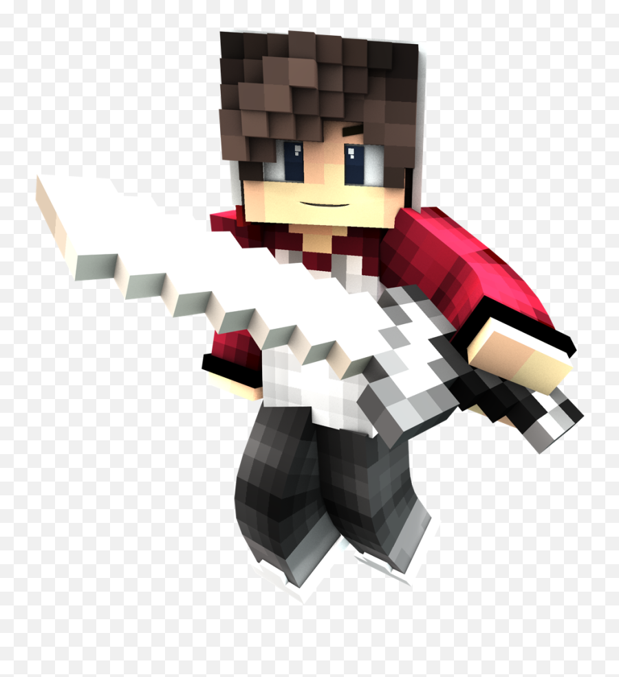 Télécharger Stock Minecraft Skin Render Png Transparent - Minecraft Red Skin Png Render Emoji,Emoji Minecraft Skin