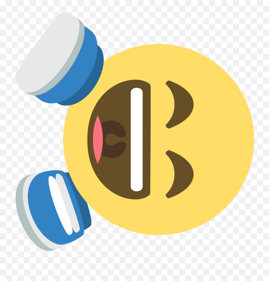 Floor Laughing Emoji Clipart - Rolling On The Floor Smiley,Rolling Emoji