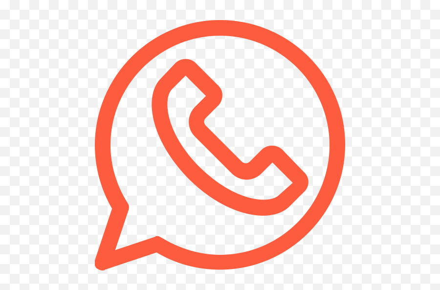 App Application Call Chat Logo Messenger Whatsapp Icon - Whatsapp Icon Png Orange Emoji,Whatsapp Emoji Font Download