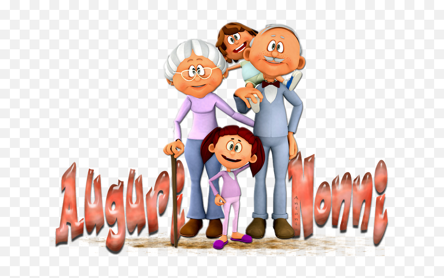 2 Ottobre Un Augurio Speciale A Tutti I Nonni Che Continuano - Grandparents Day Clipart Animated Emoji,Emoticon Ammalato