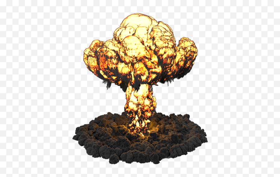Mushroom Cloud Explosion - Language Emoji,Facebook Emoticons Mushroom Cloud