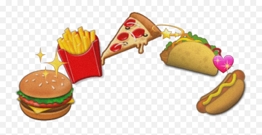 Food Love Aesthetic Emoji Emojis Sticker By Ximena - Hamburger Bun,Food Emojis