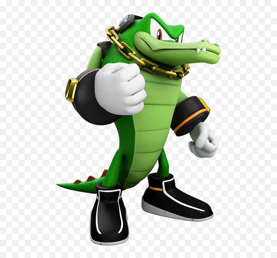 Vector The And - Sonic Forces Speed Battle Vector Emoji,Animated Gator Chomp Emoticon For Android Phone