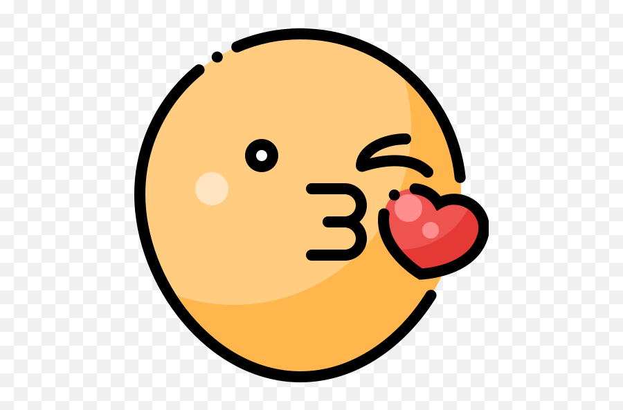 Blow Kiss - Free Smileys Icons Happy Emoji,Emoticons Blow Kiss Facebook
