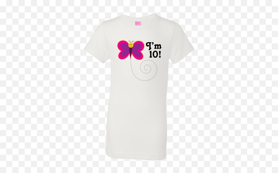 10th Birthday - Short Sleeve Emoji,Girls Top Kids Unicorn Love Emojis Print T Shirt Tops & Legging
