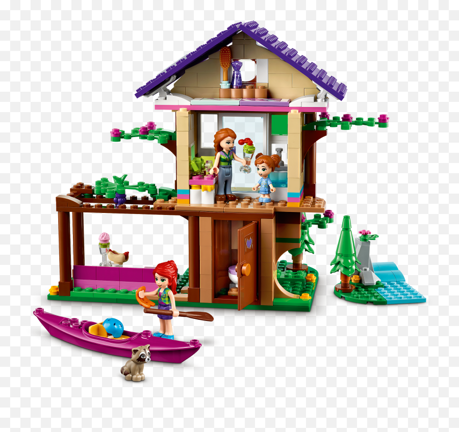 Forest House 41679 - Lego Friends Sets Legocom For Kids Lego 41679 Emoji,Doll House Emojis