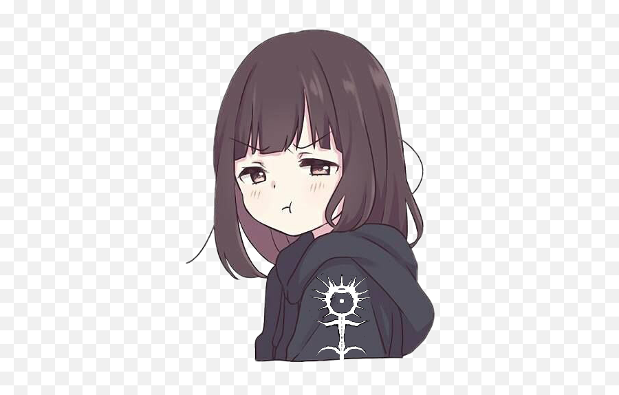 Lolis Loli Anime Sticker - Menhera Chan Stickers Hd Emoji,Loli Emoji