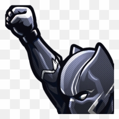 Nicholas Bilcliffe - Black Panther Emotes Emoji,Twitch Emoticon Black