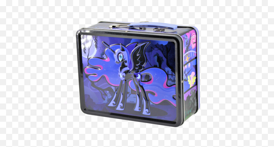 My Little Pony U2013 Page 2 U2013 Pack Breakers - Luna Tin Box Mlp Emoji,Emoji Stickers And Candy Box 36ct