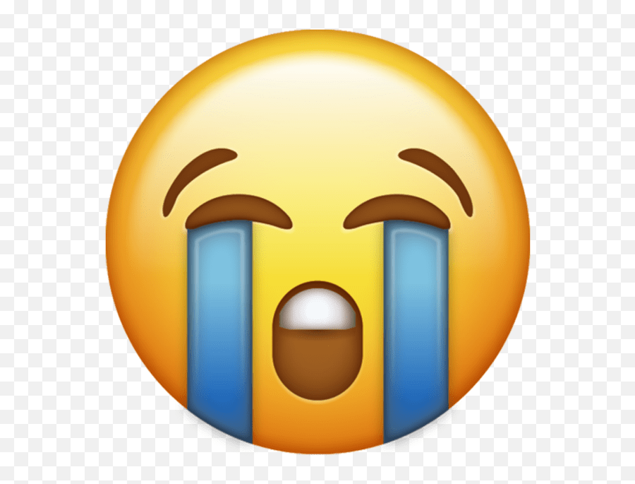 Translucent Cry Emoji Png - Transparent Background Cries Emoji,Emoticon Llanto